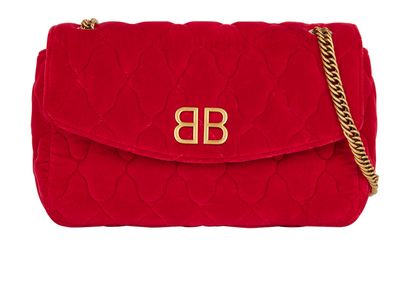 Balenciaga BB Quilted Chain Bag, front view